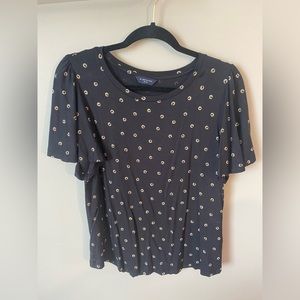 Denver Hayes Flutter Sleeve Tee